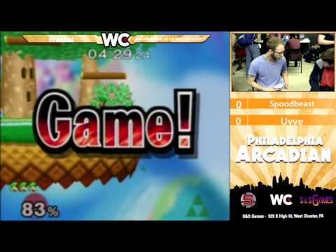 The Philadelphia Arcadian: Spoodbeast (Luigi) vs Uvve (Sheik) - Winners Round 1