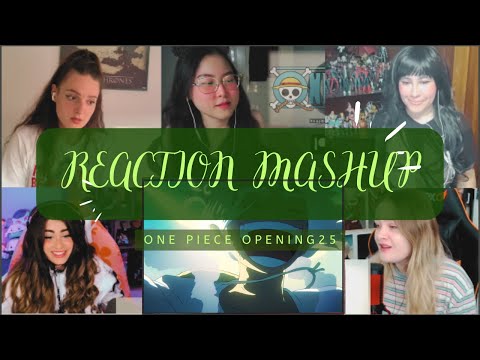 One Piece Opening 25 Reaction Mashup