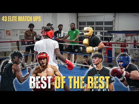 4K SPARRING Of The BEST Boxers In The USA Between 139-203 LBS!