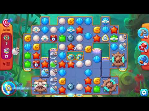 🎯 Fishdom 5908 Challenge Level - 20 moves + 💥💥🧨💣