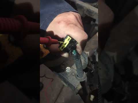 Passenger side tail light harness