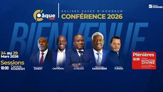 CONSACRÉ AU DIEU SUPRÊME • PAST MARCELLO TUNASI | CONFERENCE C'PAQUE 25|03|2026 |J2 • PLÉNIÈRE 