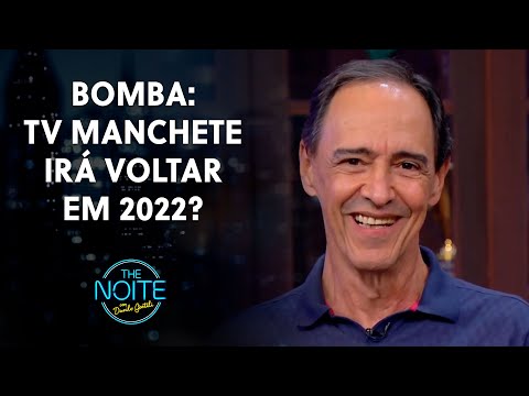Locutor Eloy Decarlo comenta sobre a possível volta da Rede Manchete | The Noite (17/03/22)