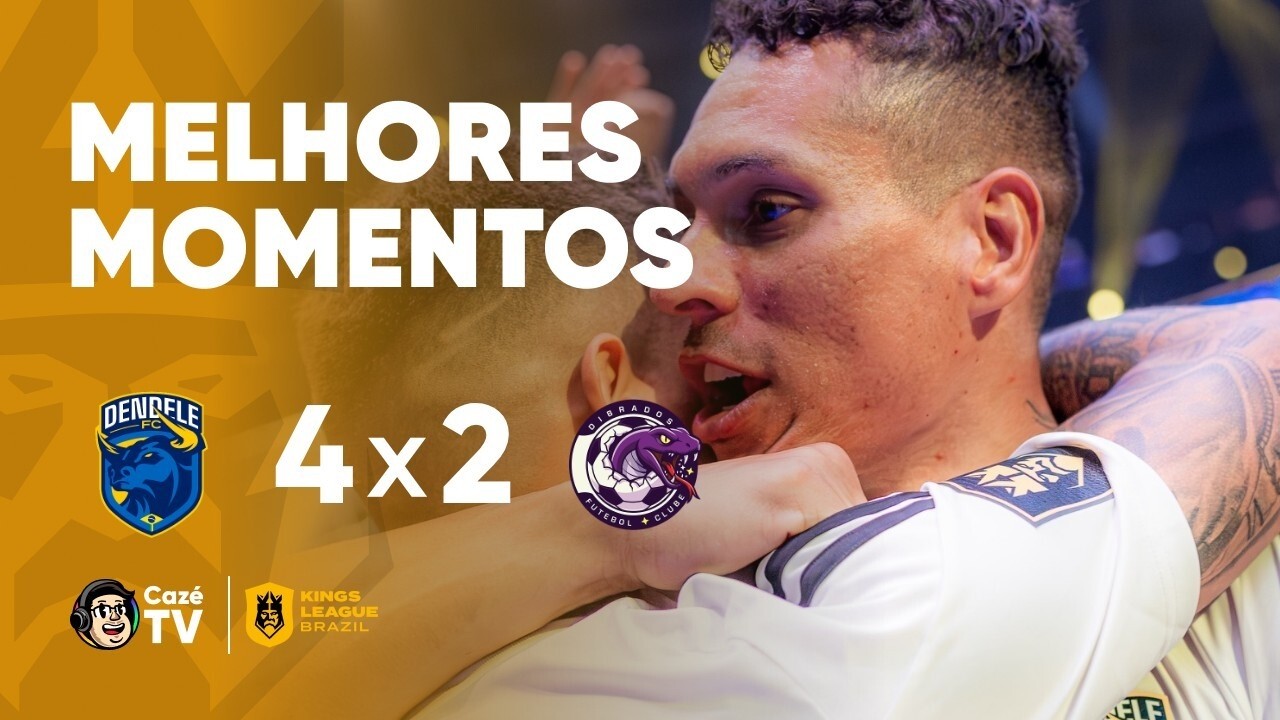 MELHORES MOMENTOS: DENDELE 4 X 2 DIBRADOS | KINGS LEAGUE BRAZIL 2026 | 6ª RODADA