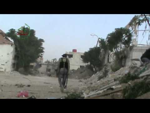 اشتباكات بين عناصر كتيبة سعد بن أبي وقاص وقوات النظام في مدينة داريا في ريف دمشق