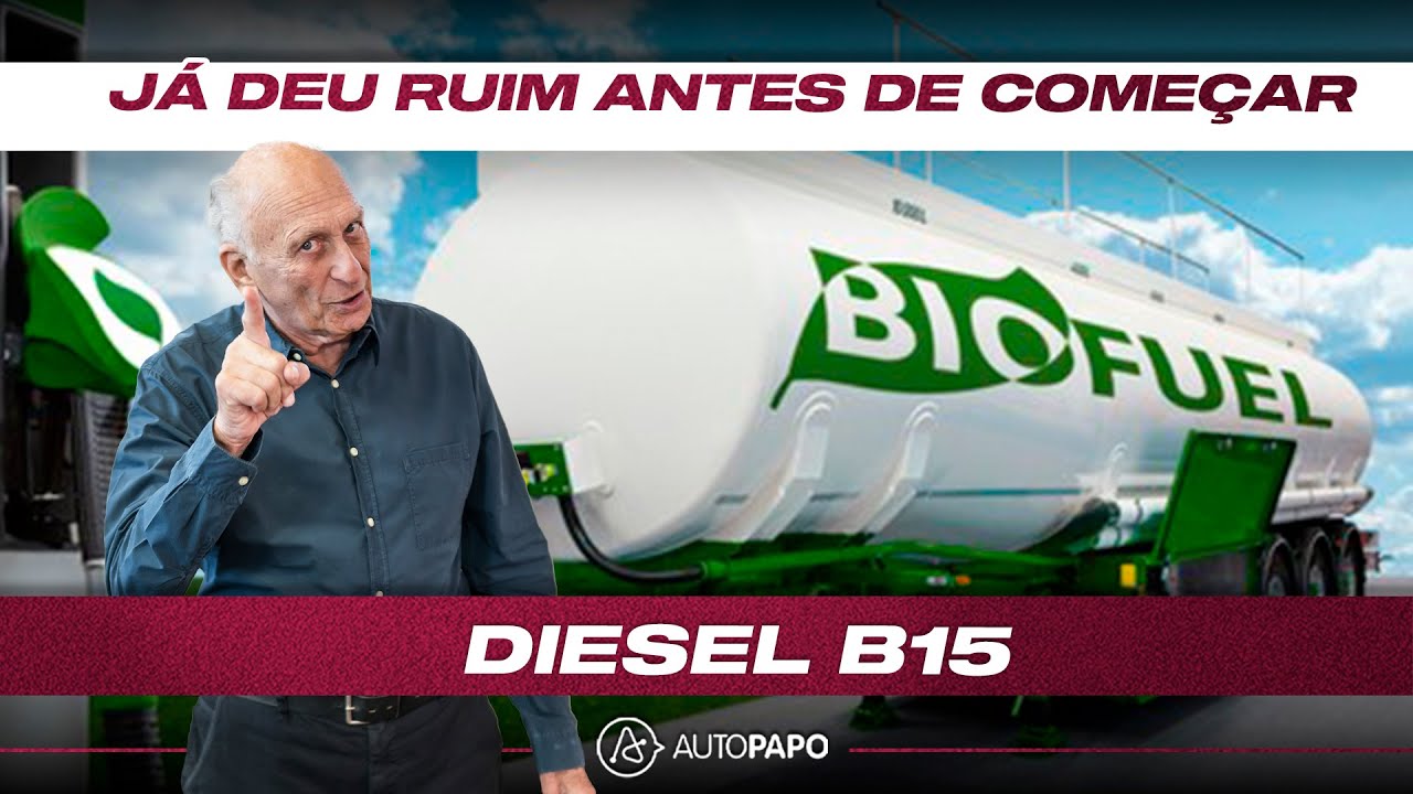 DIESEL B15: BIODIESEL NÃO É CAÇA-CLIQUE, É CERTEZA DE BORRA NOS MOTORES