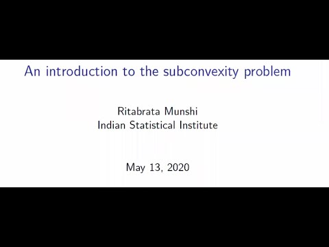 An introduction to the subconvexity problem
