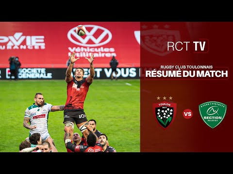 Résumé Toulon/Pau TOP14 J10