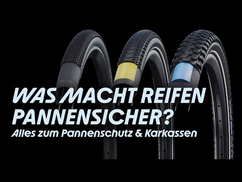 Wie geht Pannenschutz bei Fahrradreifen und was sind Karkassen?