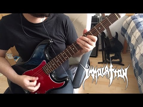 Immolation - World Agony (Guitar Cover)
