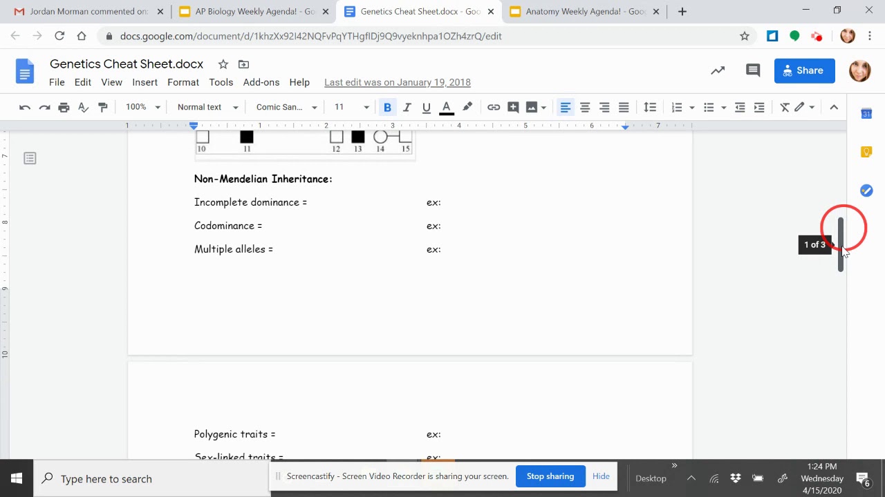 How to Create Your Own Mendelian Genetics Cheat Sheet!