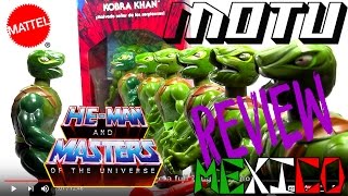 KOBRA KHAN LOS AMOS MEXICO TOY REVIEW MOTU MASTERS OF THE UNIVERSE VINTAGE FIGURE  HE-MAN COLLECTION