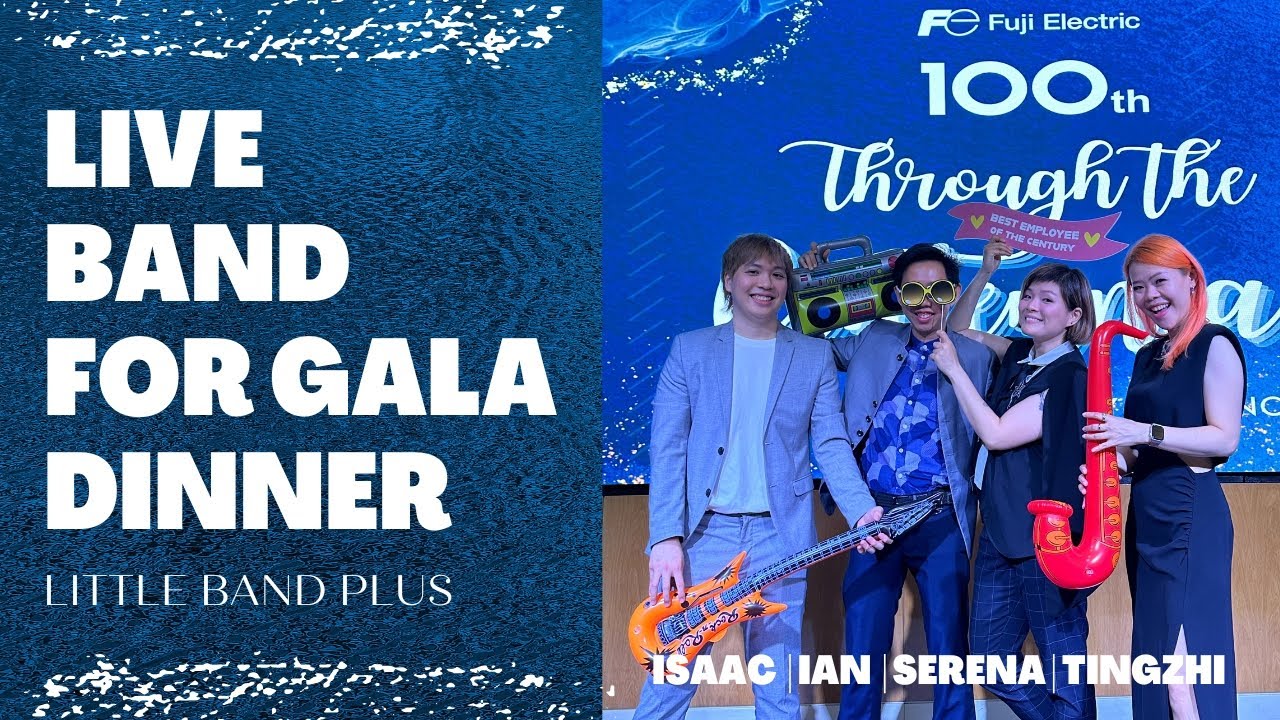 Singapore Live Band | Company Gala Dinner 2023 | 4pcs Band