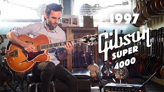 Video thumbnail for 1997 Gibson Super 4000 played by Julian Lage by Carter Vintage Guitars