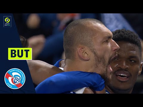 But Ludovic AJORQUE (77' - RCSA) RC STRASBOURG ALSACE - STADE RENNAIS FC (2-1) 21/22