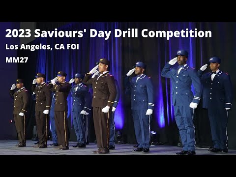 2023 Saviours' Day Drill Competition - Los Angeles FOI WEST POINT - February 26, 2023