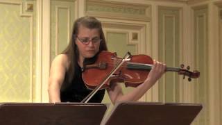 Aldo BRIZZI - L'épreuve du labyrinthe, for viola and tape. Cornelia Petroiu, viola