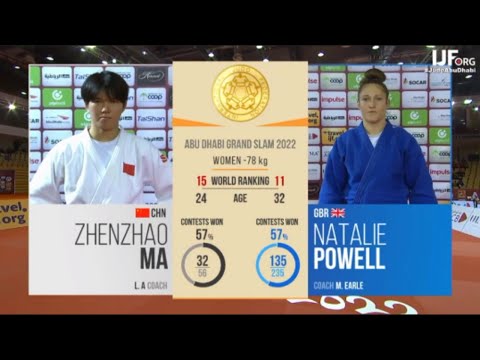 Zhenzhao Ma vs Natalie Powell | Final -78 Abu Dhabi Grand Slam 2022