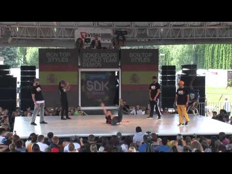 SDK EUROPE 2013 WORLD TEAM BATTLE-BCN Top Styles (SPAIN)