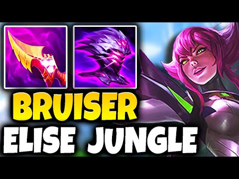 Rank 1 Elise Shows You How to Play JAK'SHO ELISE JUNGLE! (ULTIMATE TEAMFIGHT BUILD)
