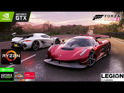 Forza Horizon 4 Gameplay Part I [1080p60FPS] Lenovo LEGION 5 | Ryzen 7 4800H | GTX 1660Ti
