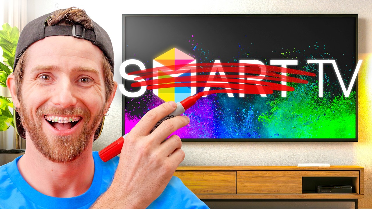 I bought a TV with NO 'Smart' Features...
