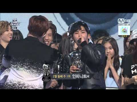 150212 Infinite H - Winner + Encore (With 4Minute, Zion.T & Crush) @M! CountDown