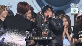 150212 Infinite H - Winner + Encore (With 4Minute, Zion.T & Crush) @M! CountDown