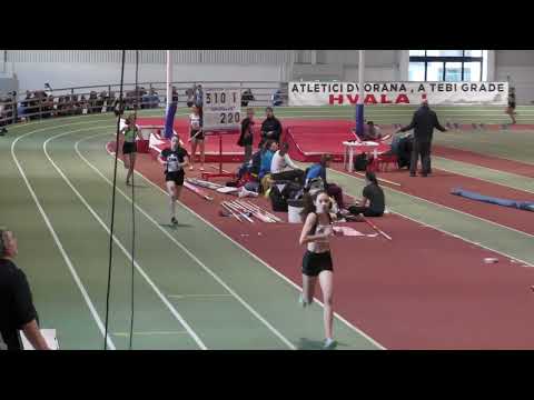 600m [Ž], II. skupina - AGRAM Dvoranski kadetski miting 2023