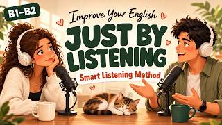 Improve Your English Just by Listening (Smart Listening Method) | Easy English Podcast | B1–B2