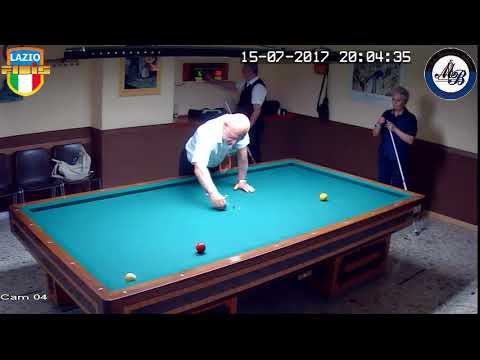 Alessandri vs Zuccari - Gara Regionale Handicap 1/2/3Cat CSB Martino's Billiards(LT) 13/16Lug2017
