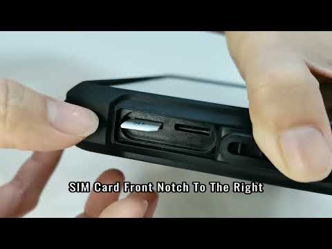 Rugged Tablet SIM Card Installation Tutorial
