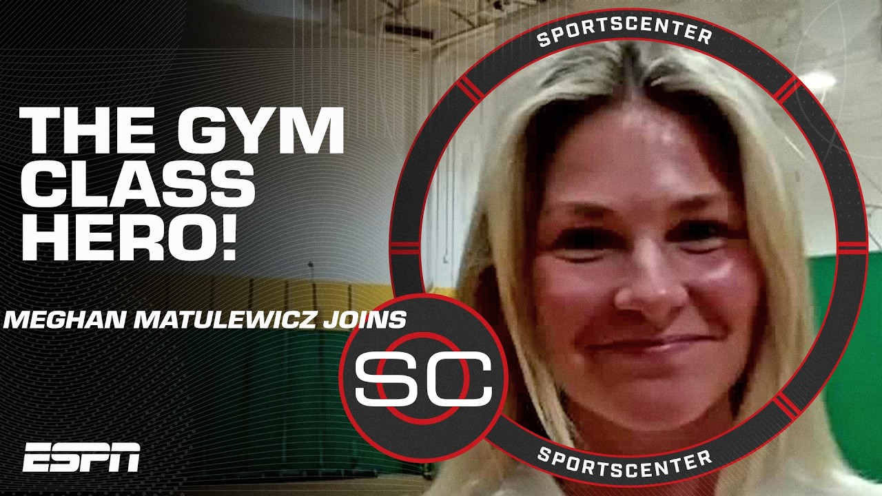 Meghan Matulewicz, the gym class hero, discusses the importance of being active! | SportsCenter