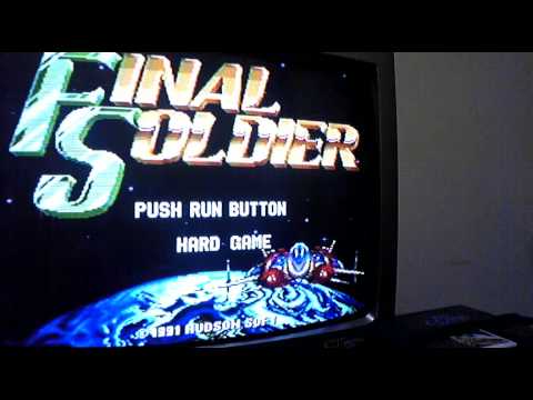Final Soldier PC Engine