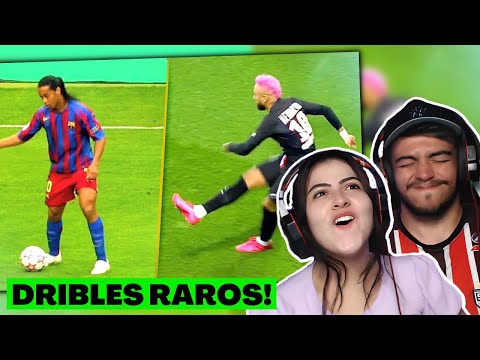 ''COMO ELES FAZEM ISSO?!" Os Dribles Mais CRIATIVOS e RAROS do Futebol | (Futebol Nacional) | REACT