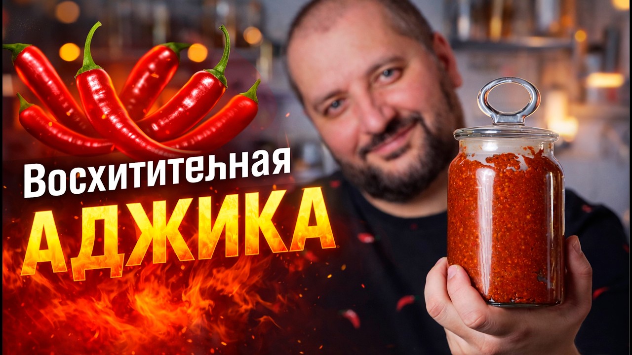 🌶 АДЖИКА простой и невероятно вкусный рецепт. Готовимся к шашлыкам