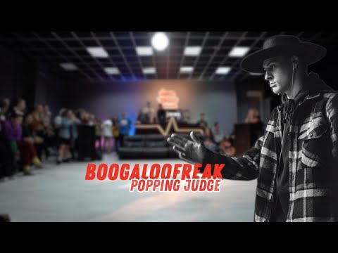BOOGALOOFREAK | POPPING JUDGE