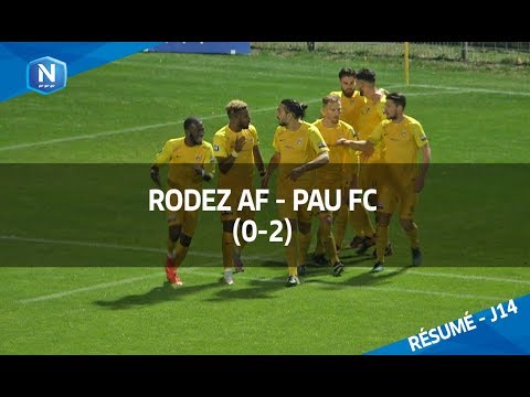 J14: Rodez AF - Pau FC (0-2) le résumé