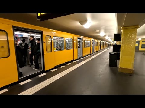 Berlin U-Bahn U8 Ride - Hermannstraße to Hermannplatz | Germany | 11/11/24