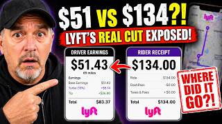 Driver Got $51… Rider Paid $134!