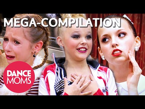 JoJo Ruffles Abby's Feathers! ALDC Hopefuls FALL FLAT! (Flashback MEGA-Compilation) | Dance Moms