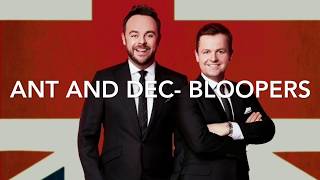Ant and Dec- Funny Moments (Bloopers/Outtakes) Ant and Dec- Funny Moments (Bloopers/Outtakes)