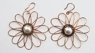 Button Flower Earrings Tip Tuesday Tutorial