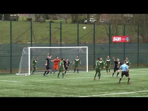 East Kilbride FC vs Universtiy of Stirling 15/03/14 - The South Challenge Cup Match Highlights
