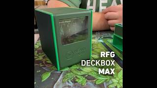 RFG Deckbox MAX🟩 #deckbox #gamer #gamers #tabletopgaming #tcg #tradingcard #mtg #mtgcommander #card