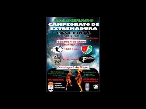 CAMPEONATO BALONMANO EXTREMADURA FASE FINAL