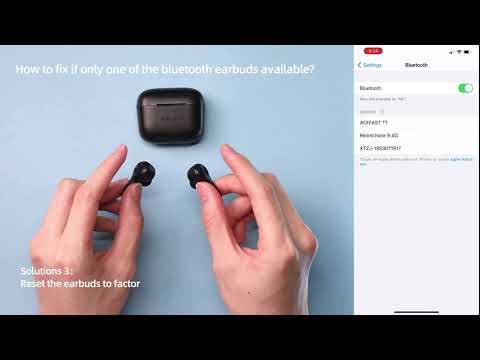 How to solve the problem if TWS earbuds has no sound?