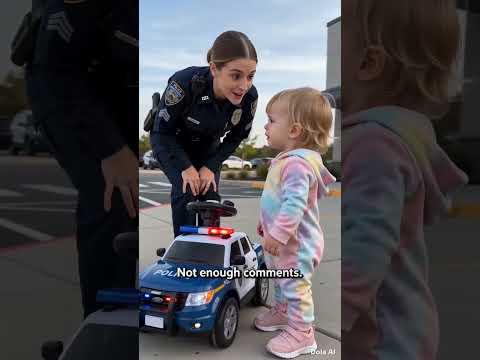 🚨👶 “You’re Under Arrest!” — Toddler Begs for Comments 😂❤️ #baby #shortsfeed