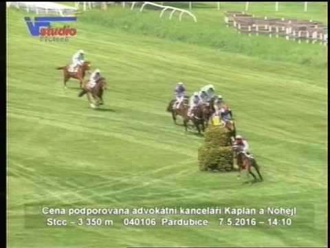 7. 5. 2016 - 3. dostih - Cena podporovaná advokátní kanceláří Kaplan a Nohejl
