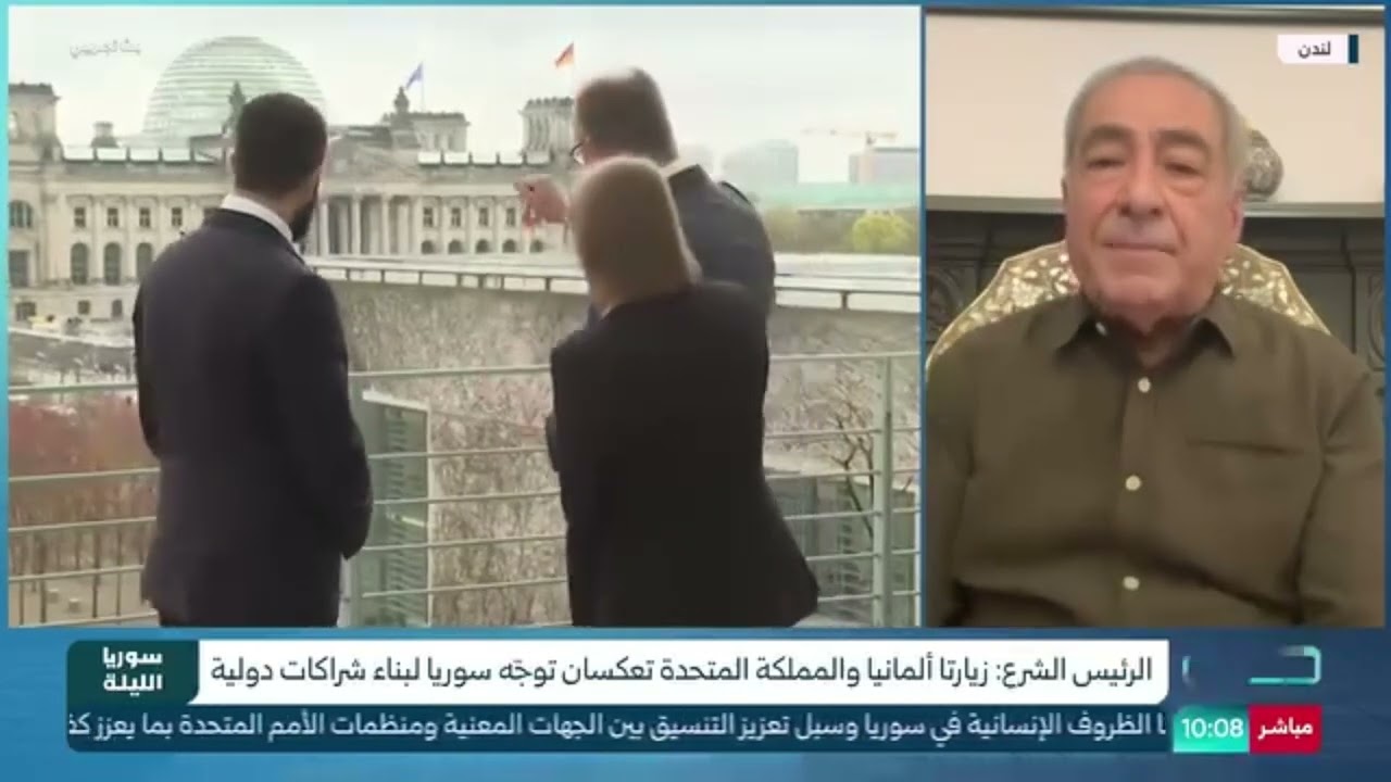 لقاء مع الكاتب الصحفي الاستاذ بسام جعارة